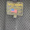 VANSON BLACK MANX SINGLE RIDER'S JACKET Jacket 42 blackUsed