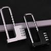 Adjustable Combination Lock Long Shackle Security Padlock Versatile Combination Lock Upgraded for Gym School & Fences