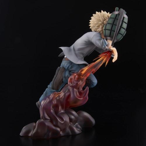 Union Creative My Hero Academia Intern Scale Figure: Katsuki Bakugo, Approximately 150mm, ATBC-PVC, Pre-painted, Complete Figure