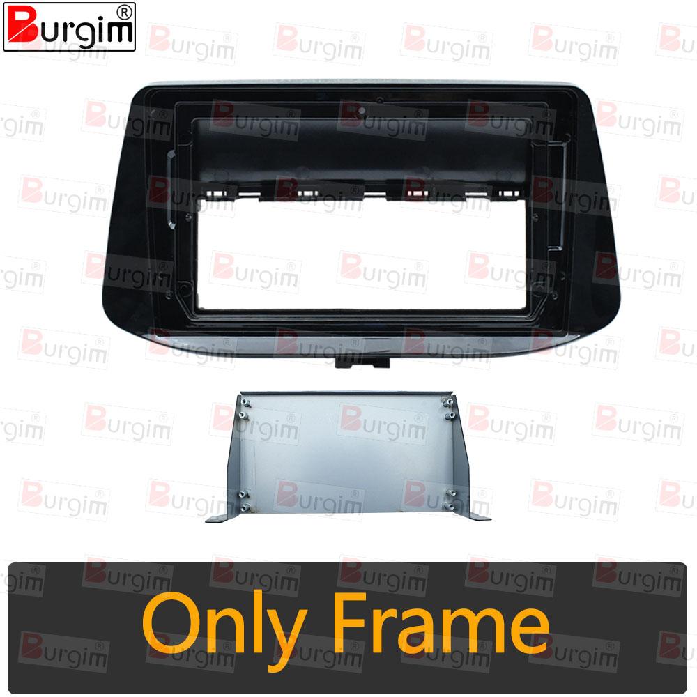 

Car Radio Fascias Frame For Hyundai i30 Elantra GT PD 2017- 9 inch 1DIN Stereo Panel Wiring Harness Power Cable Connector Only frame
