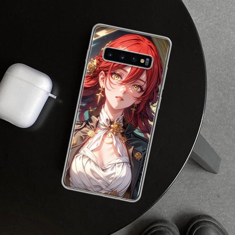 Honkai Star Rail Himeko Phone Case Cover for Samsung Galaxy S26 S25 Edge S24 S23 Ultra S22 Plus S21 FE S20 + Art Customized Fund
