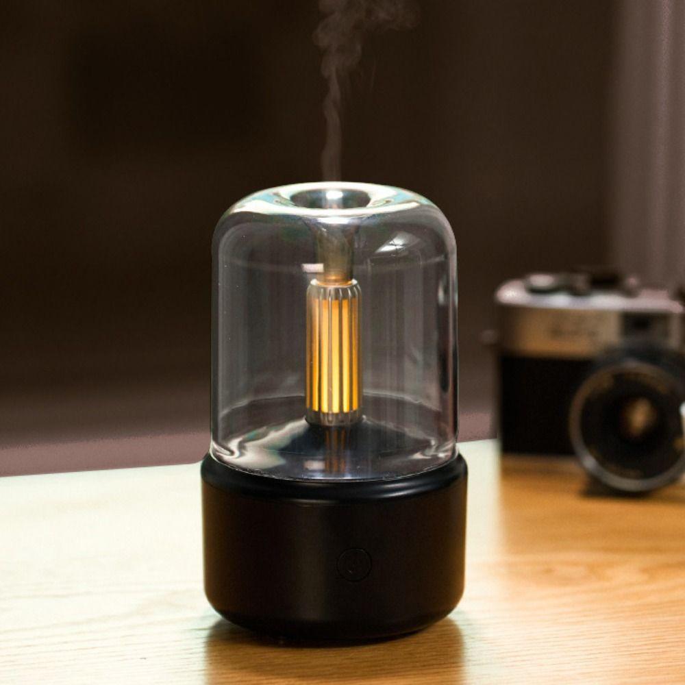 LED Cool Mist Humidifier Dry Boil Protection Aroma Diffuser Quiet Operation Mist Sprayer  Bedroom