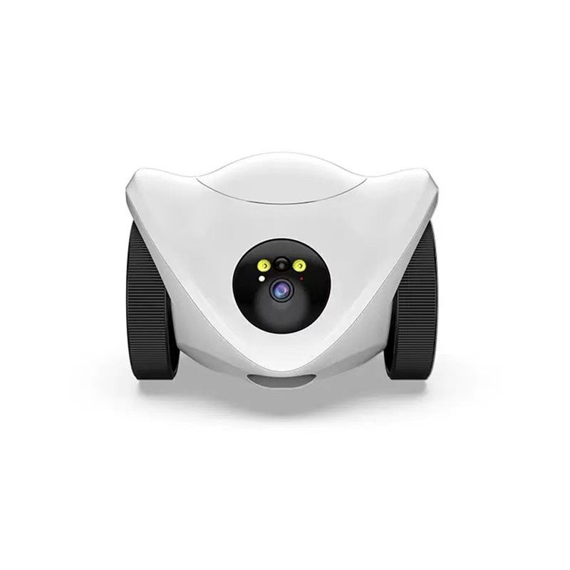 

Pet Robot Camera Motion Detection Snacking Feeding Two Way Audio HD Wifi Camera EU Plug