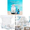Water Filtration Media With White Fiber Ball For Pool And Aquarium Purification