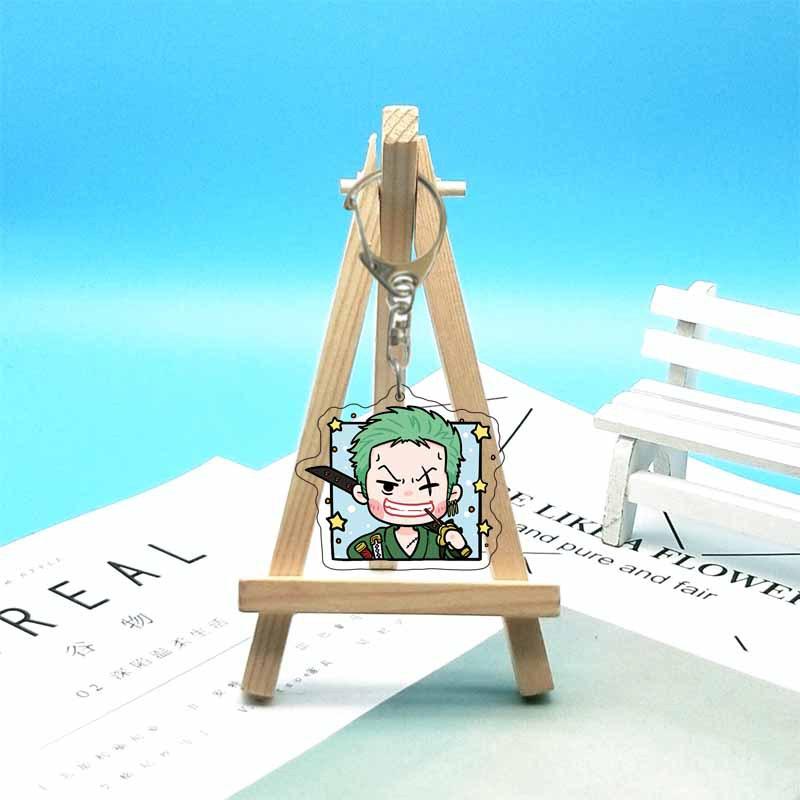 One Piece Luffy, Chopper, Law, Zoro, Ace, Sanji, Sabo Acrylic Keychain