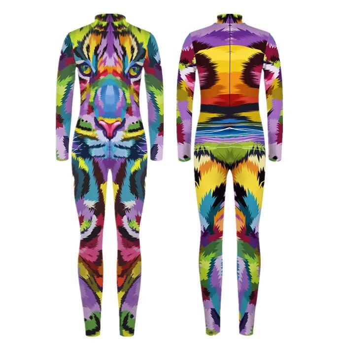 Women's Bodysuit Movie Role Digital Print Party Play Costume