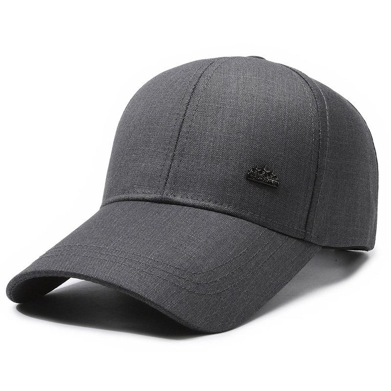 Casquette de Baseball à Long bord pour hommes, casquette de sport de plein air d'âge moyen, casquette de pêche, pare-soleil, printemps-automne