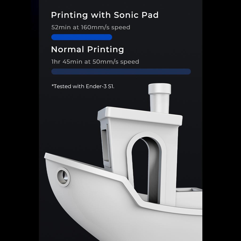 Creality 3D Sonic Pad for FDM 3D Printer with Multiple Interfaces 7   Touchscreen RAM 2G ROM 8G Integrate   Design