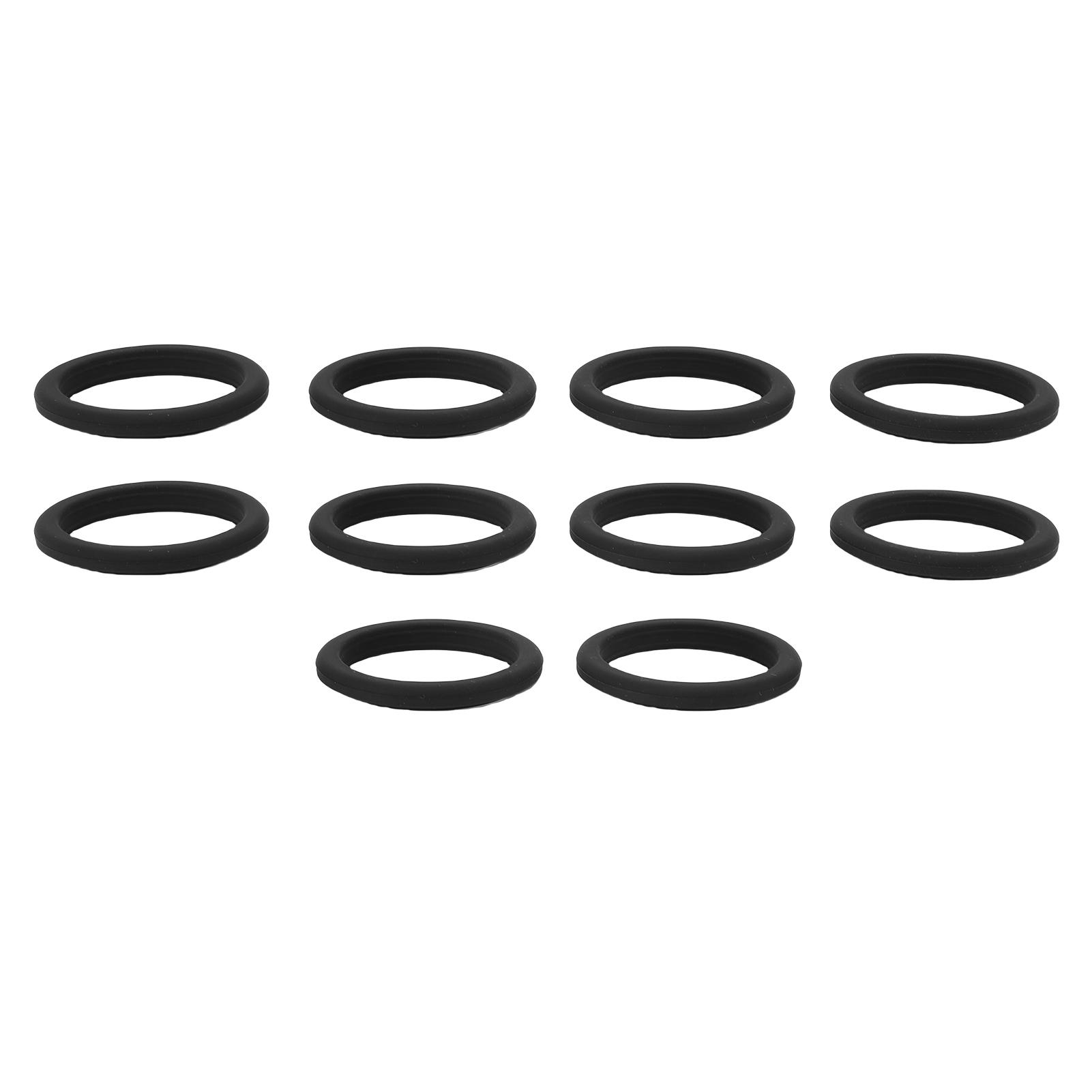 10pcs Grouphead Seal Ring Fit for EC685 EC680 Coffee Machine Black Silicone Brew Group Head Seal Gasket