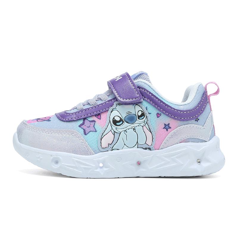 Children's Light-Up Breathable Mesh Sports Shoes for 3-7 Years - Spring/Autumn 2026, Dad Style, Luminous Running Shoes