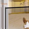 Mesh Dog Gate Portable Indoor Safety Mesh Gates for Kids Toddlers Pets No Drilling Baby Puppy Fence Guard for Doorways Walls Stairwells
