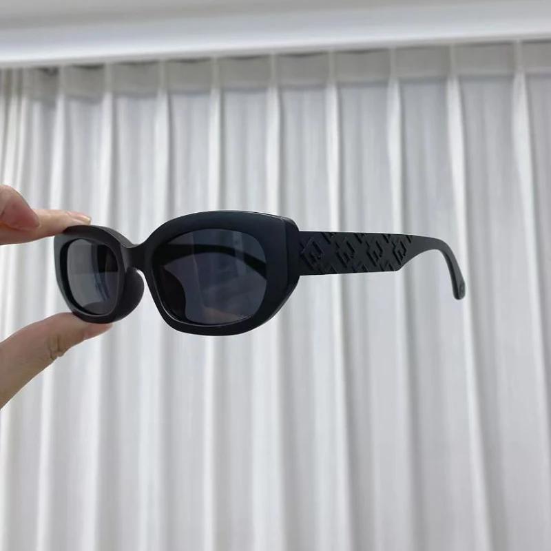 Ins 2025 New Fashion Polarized Sunglasses Women Letters High-end Small Square Sun Glasses Ladies Trendy Show Gafas De Sol UV400