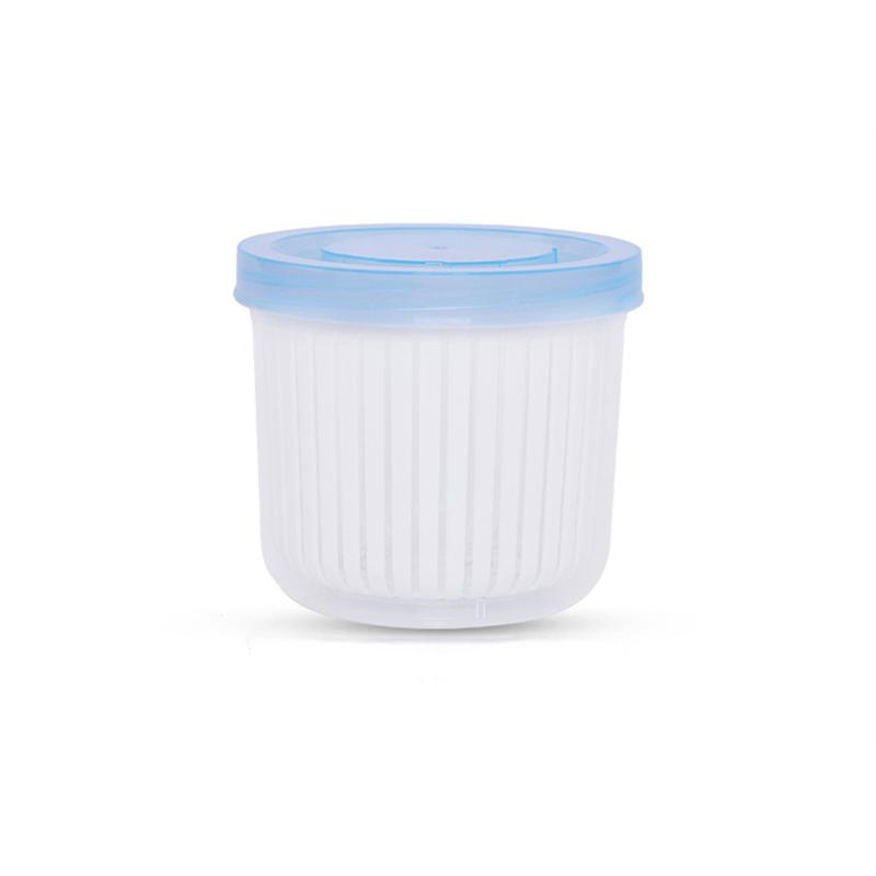 Fresh Keeping Box Refrigerator Onion Ginger Garlic Food Storage Plastic Transparent Drain Food Sealed Box
