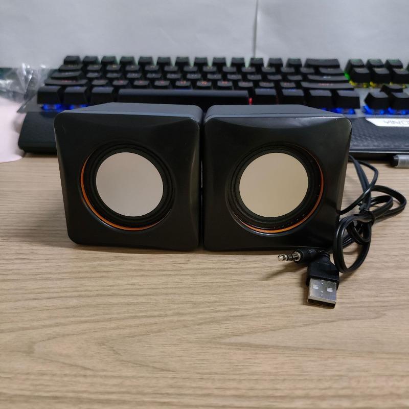 USB Speaker Small Speaker Wired Desktop Computer Small Speaker Desktop Home Mini Office Living Room