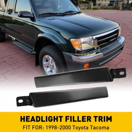 For 1998-2000 Toyota Tacoma Front Bumper Grille Headlight Filler Trim Panels EOA