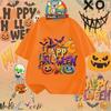 Happy Halloween T-shirt 3D Printed Pumpkin Pattern Ghost Shirt Made of Polyester Fabric for Boys, Girls, and Adults T-shirt Tops