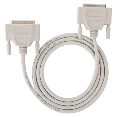 Sériový kabel DB25 25pinový prodlužovací kabel Datová linka pro tiskárnu a kopírku Samec na samici