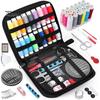 Step-by-step Embroidery Patterns Stitch Book Kit with Tools Beginner Starter Portable Hand for Adults DIY Craft Lovers Sew Anywhere Set