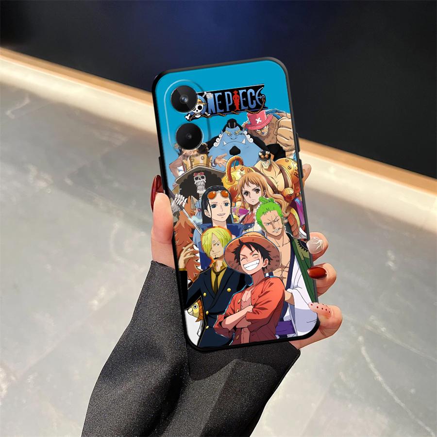 Phone Cover Case for Realme 12 14 GT Master Neo2 C25 C21 C15 C12 11 Pro P3 Ultra Nazro 50 50i C33 C35 C53 C55 Anime Luffy Zoro