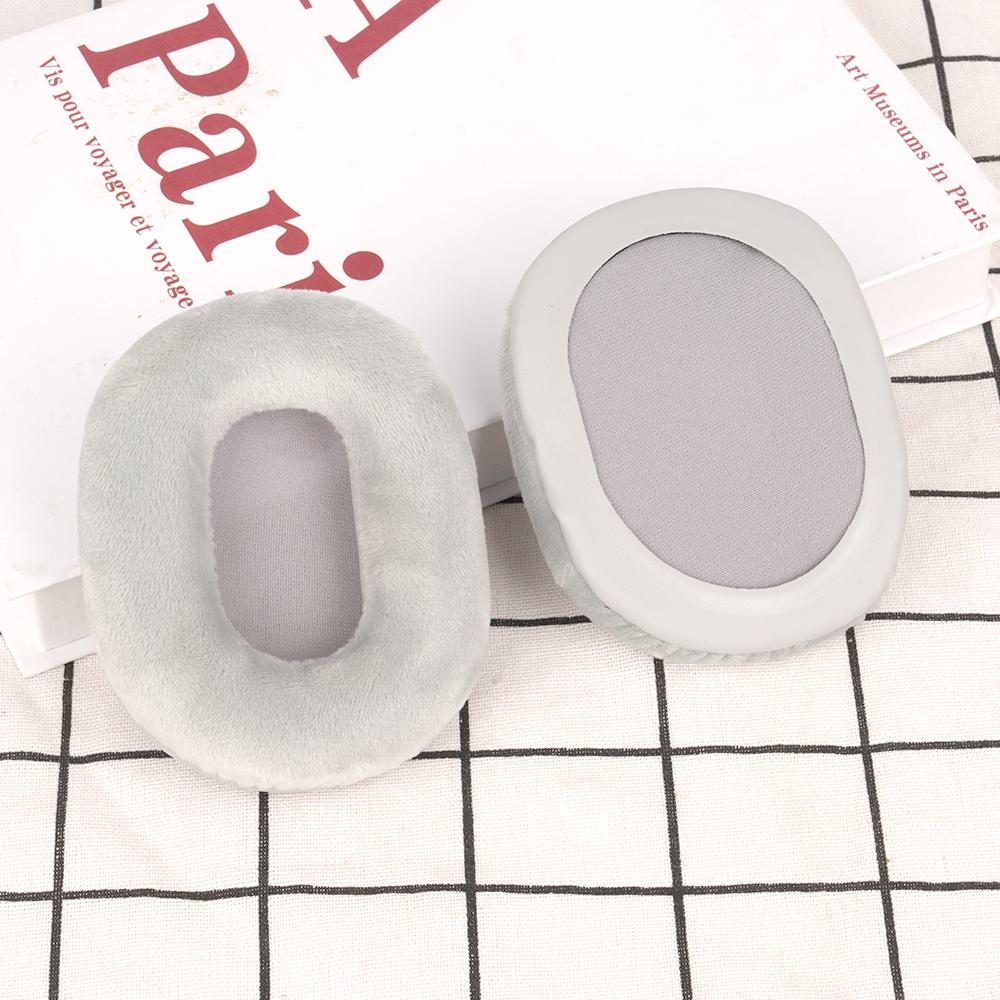 Replacement Earpads for Samsung Level Over Headphones Ear Pads Cushions Breathable Mesh Fabric Soft Warm Velour Leather Foam