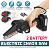 1500W 4 Inch Mini Electric Chain Saw Cordless Rechargeable Chainsaw Woodworking Garden Tool