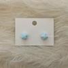 Korean Candy Color Flower Stud Earrings: Cute, Fashionable, and Versatile Jewelry for Women