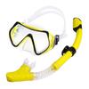 Adult Large-frame Diving Goggles Snorkel Snorkeling Set High-definition Tempered Glass Liquid Silicone Mask Glasses Equipment