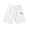 1019 Off-White 2025 Spring/Summer New OW Tape Slant Stripe Pattern Printed Men's and Women's Casual Loose Shorts