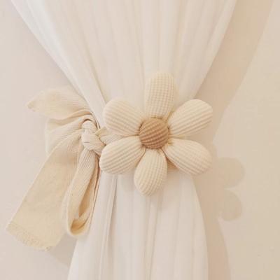 Flower Curtain Tieback Window Buckle Clip Kids Room Hanging Holders Curtain Accessories Decor
