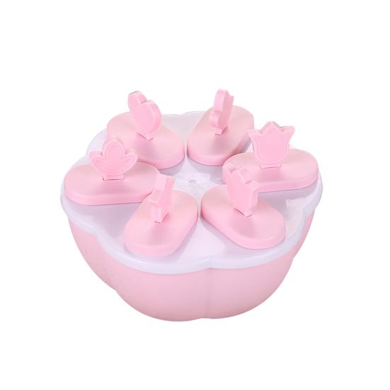 Plastová forma na nanuky, zmrzlinu, výrobník, tác na kostky, DIY kuchyňský nástroj s víkem