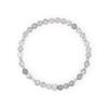 Jbans Classic 6-Cut Moonlight Stone Metal Mix Gemstone Bracelet (C2501Ac1213_Gr)