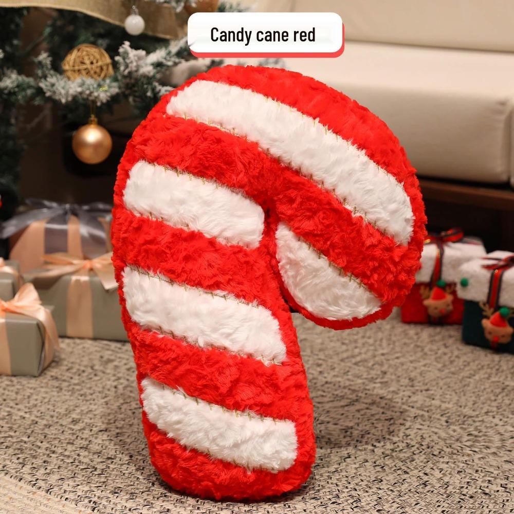 Christmas Gingerbread Man Pillow & Tree Cushion - Holiday Decoration Gift for Boys & Girls