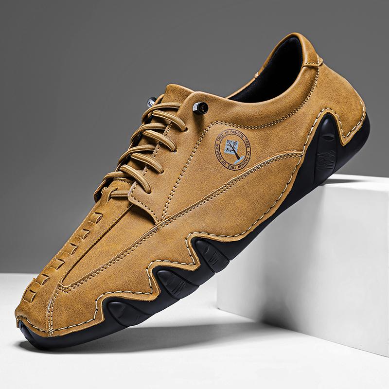 

Men s Low-top Casual Sneakers Lace Up Outdoor Octopus Shoes Plus Size 39-48 48 коричневый