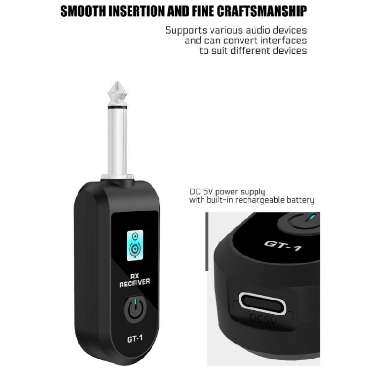 Compactly Wireless Mic Adapter Music Transmitter Receiver With Not Latency For Live Concerts And Public Speaking Event