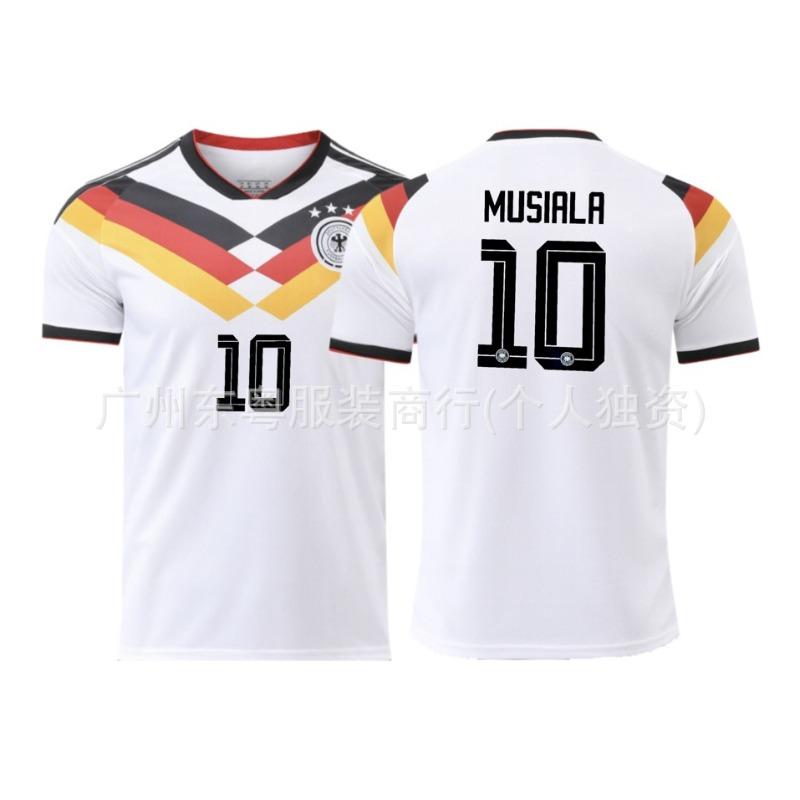 New Bar West Argentina Portugal Teeth France Belgium Jersey Adult Football Suit Club Short Sleeve T-Shirt