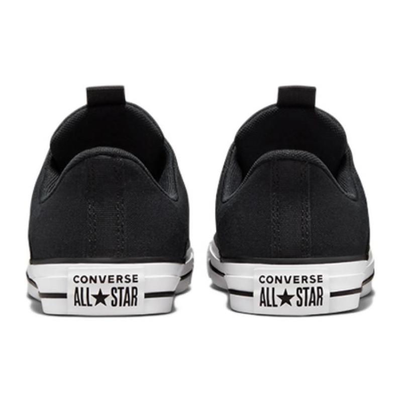 Converse Chuck Taylor All Star Comfortable Non-Slip Abrasion Resistant Low-Top Espadrilles Women's Black