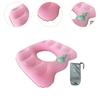 Inflatable Donut Pillow for Tailbone Portable Breathable Seat Cushion