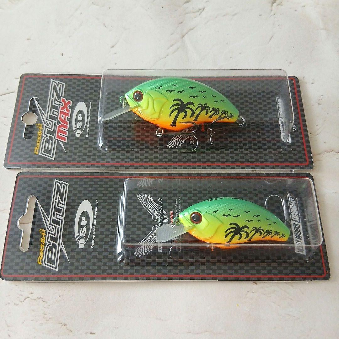 Used O.S.P Rattlin BLITZ MAX Set of 2