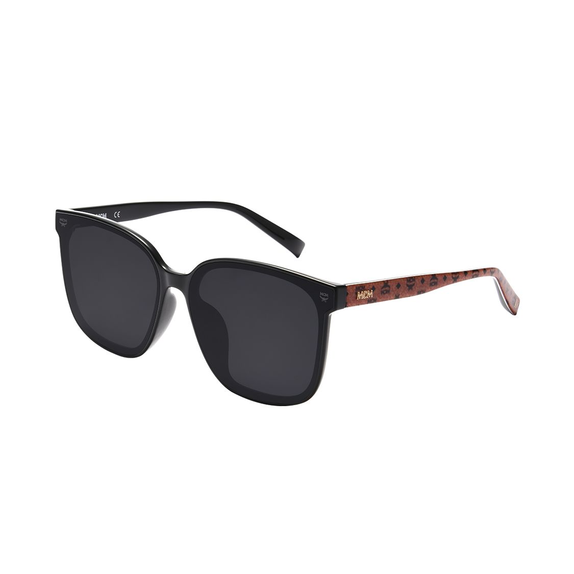 

MCM 718 Classic Square Sunglasses Unisex sunglasses MCMS-718SLB Basic Packaging+Eyeglass Case,Black