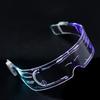 Colorful EL Wire Luminous Glasses Neon Party LED Light Up Visor Eyeglasses