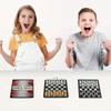 Folding Magnetic Chess Set, Mini Travel Chess Board Game For Kids & Adults, Portable Plastic Interactive Toy, Birthday Gift