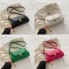 Stylish Street Fashion Small Square Bag With Synthetic Leather Lining