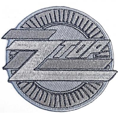 Logo-Patch zum Aufbügeln in Metallic-Optik