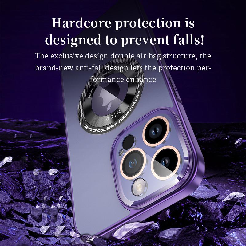 Magnetic Silicone Shockproof Case for iPhone 14 13 12 Pro Max Plus Wireless Charging Cover