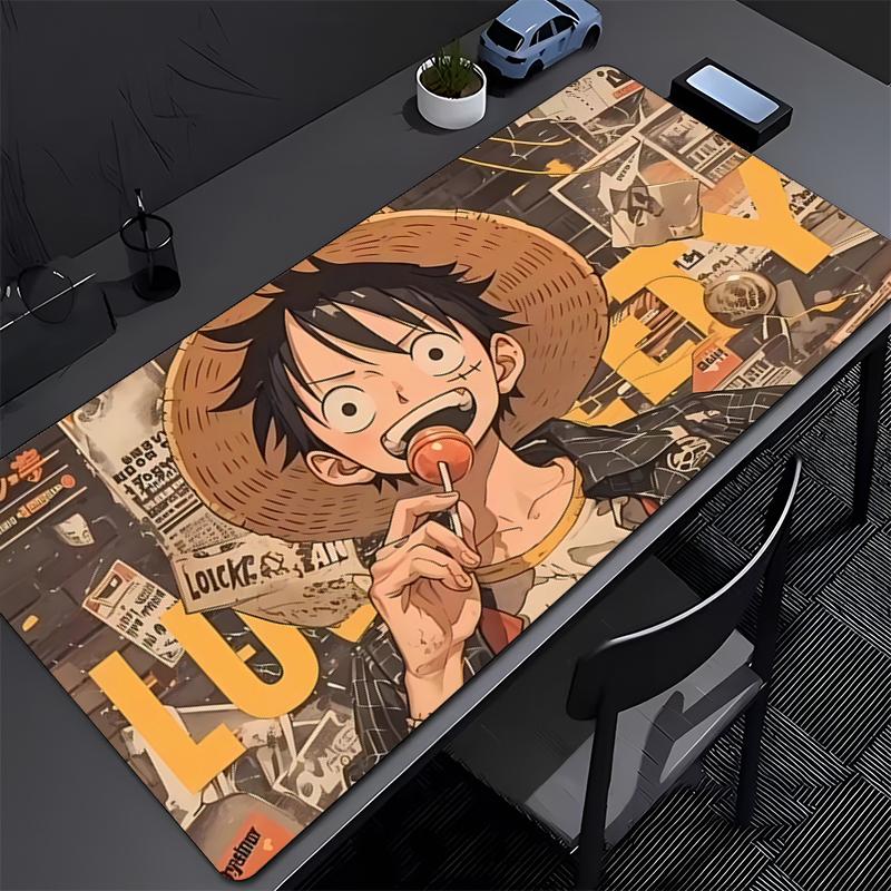 Gaming Mouse Pad ONE PIECE Luffy Office Carpet Mouse Mats Gamer Rug Desk Accessories Computer Table Pads PC Anime game Mousepad
