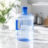 Refillable Storage Bucket Reusable Water Jug with Easy Grip Handle, Clear PET Camping Dispenser Bottle, Portable Container for Home Office And