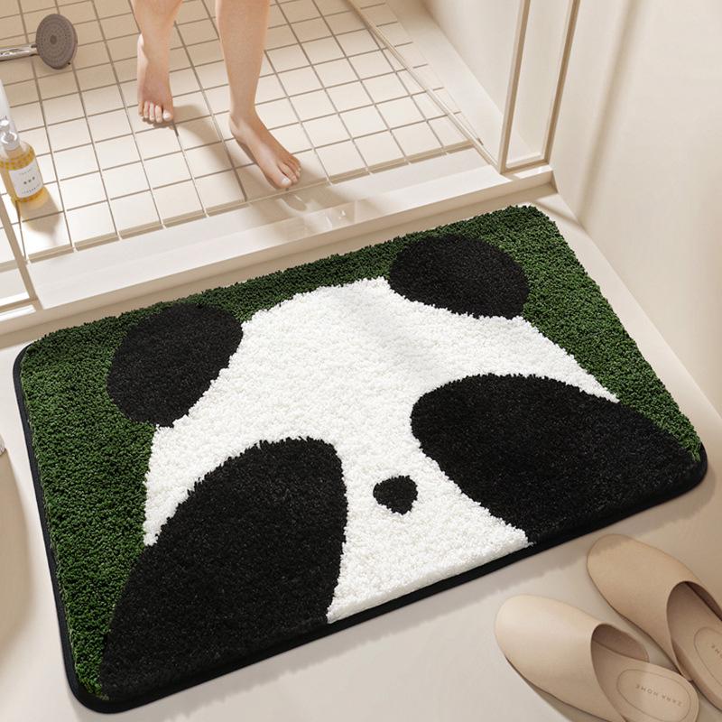 

Non-Slip Animal Bathroom Floor Mat - Absorbent Toilet Foot Pad 40*60cm - Faux Cashmere