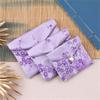 Antique Styles Brocade Jewelry Storage Pouch Portable with Closure for Earring and Rings Organization Secure Keeping