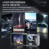 Car Dash Camera, 2-inch IPS Screen, 2/3 Lenses, Infrared Night Vision DVR Recorder, In-car DVR
