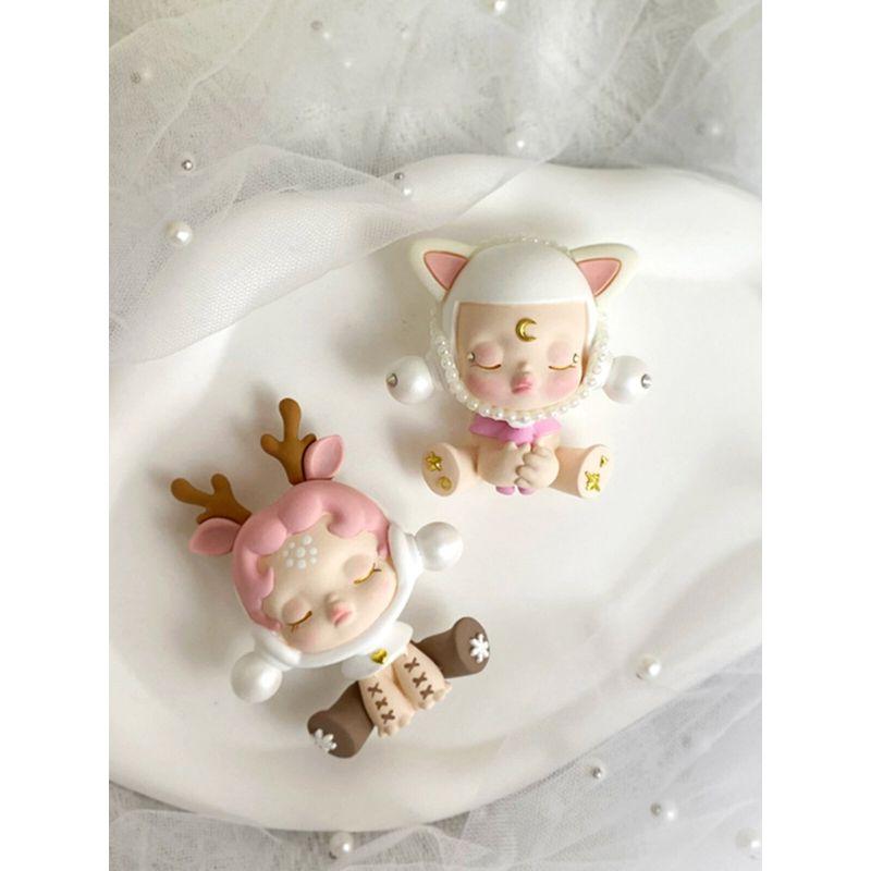 Cute Cartoon Doll Car Aromatherapy Air Conditioning Air Outlet Ornament Car Fragrance Fragrance Fragrant Stone Gift for Women